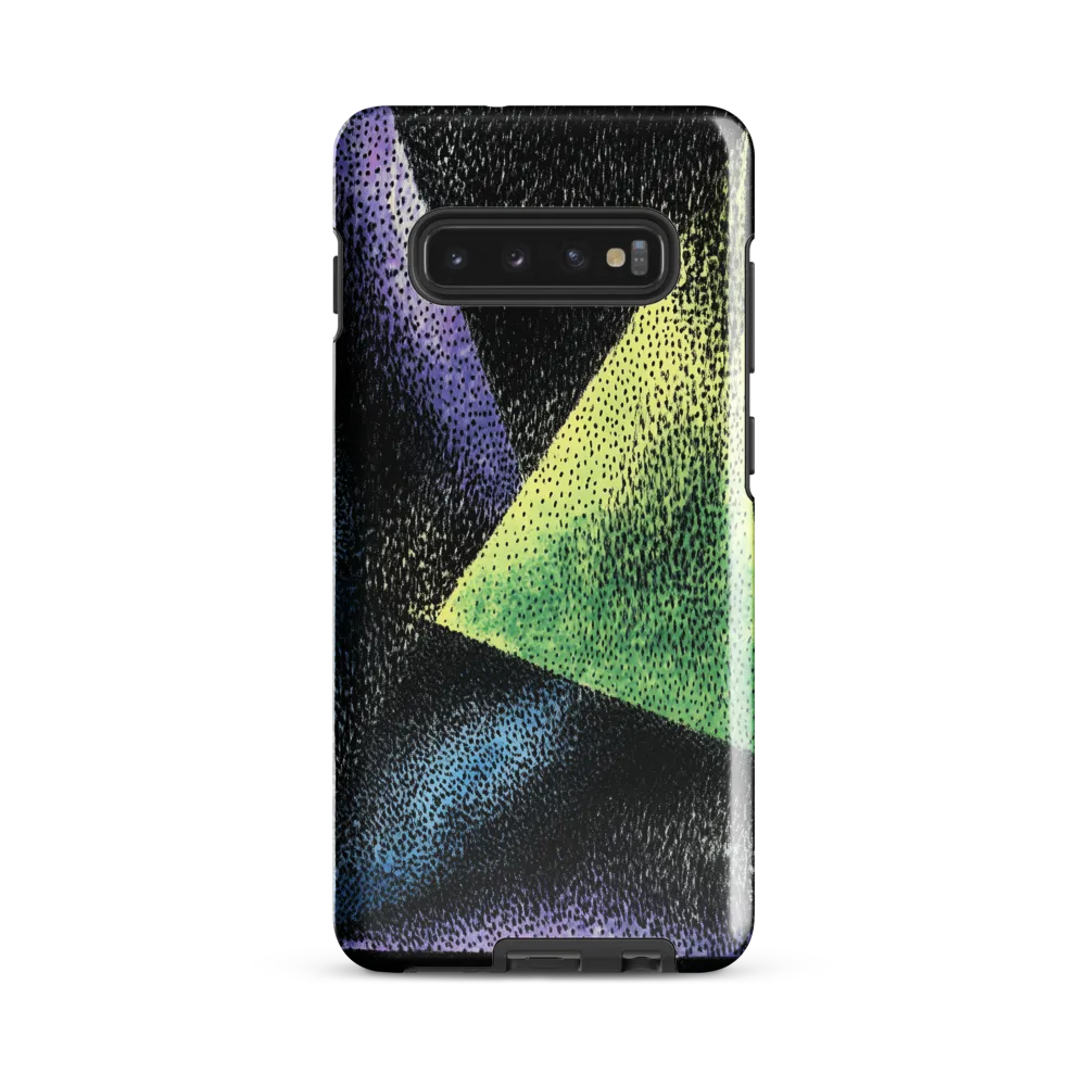 Dynamic Geometric Harmony | Phone Case |  S10 Plus | Tough Case | Glossy