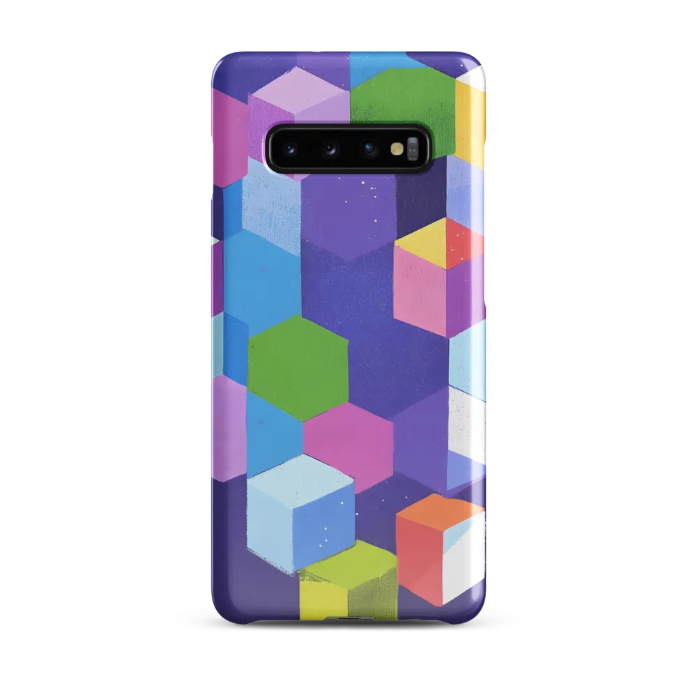 Geometric Harmony | Phone Case |  S10 Plus | Snap Case | Glossy