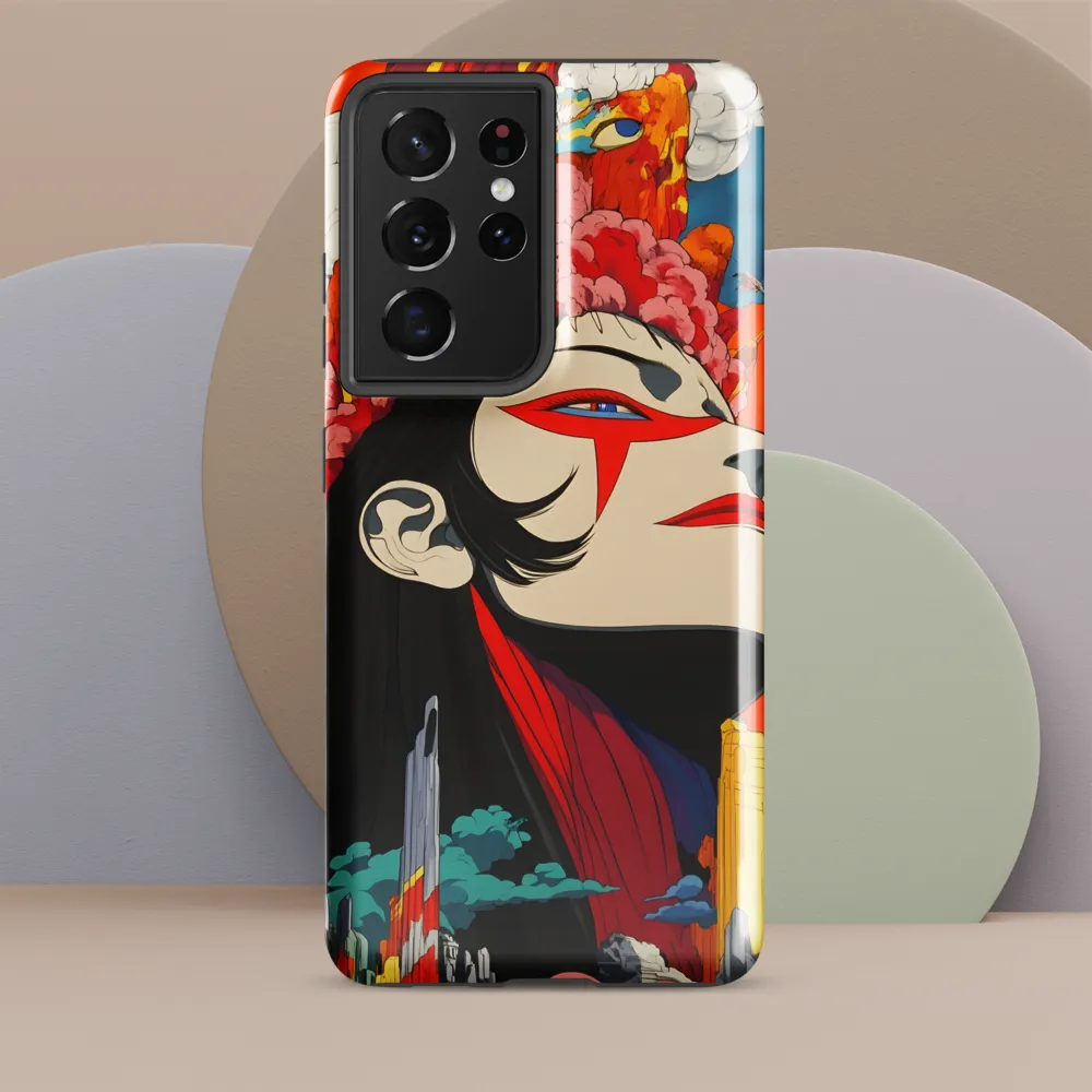 Eruption of Power | Phone Case |  S21 Ultra | Tough Case | Glossy
