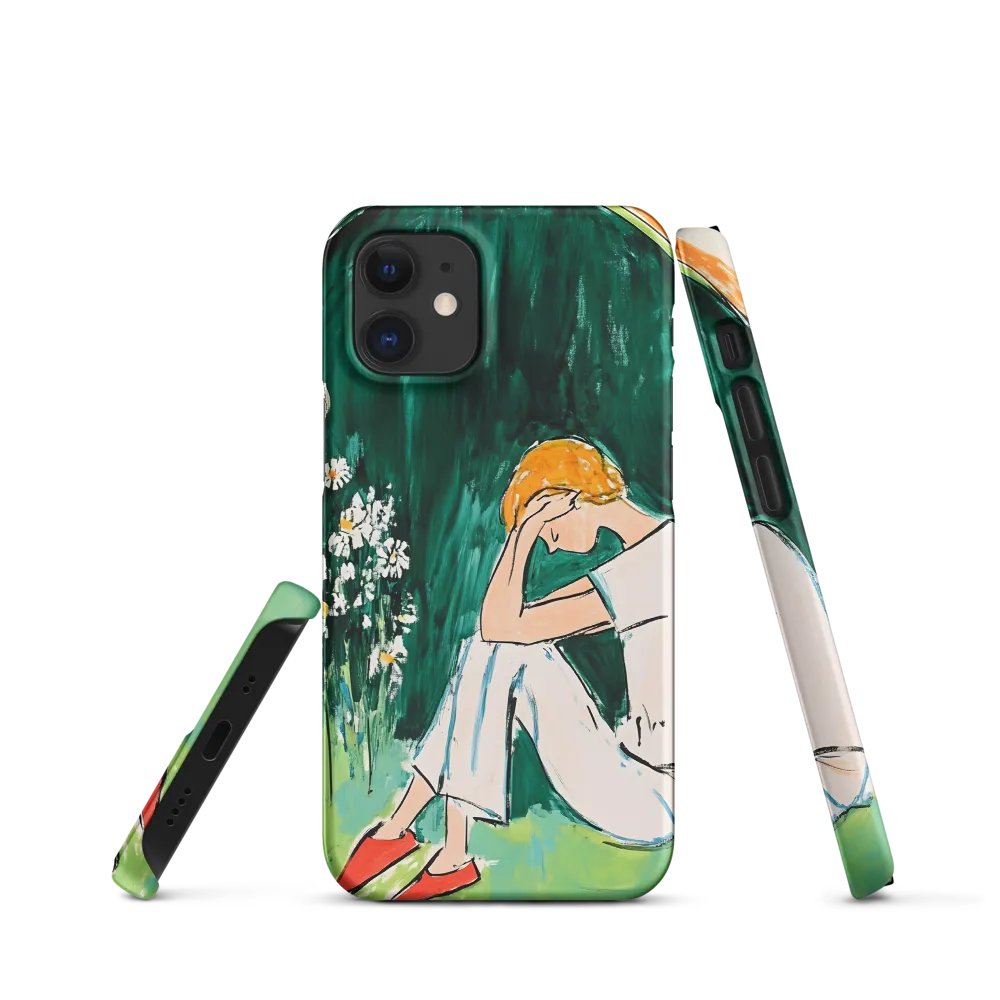Silent Sorrow | Phone Case |  12 Mini | Snap Case | Matte