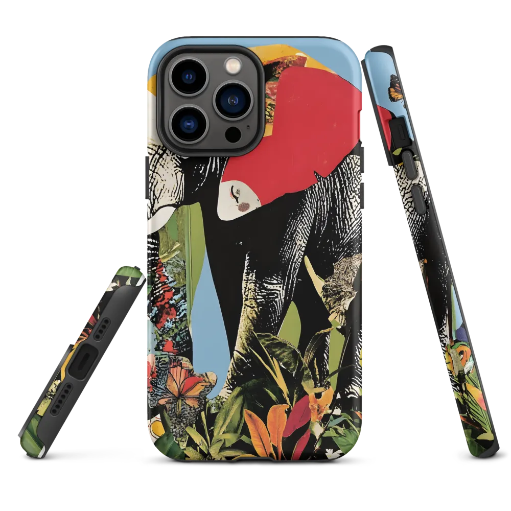 Harmony of Nature: The Elephant's Embrace | Phone Case |  13 Pro Max | Tough Case | Matte