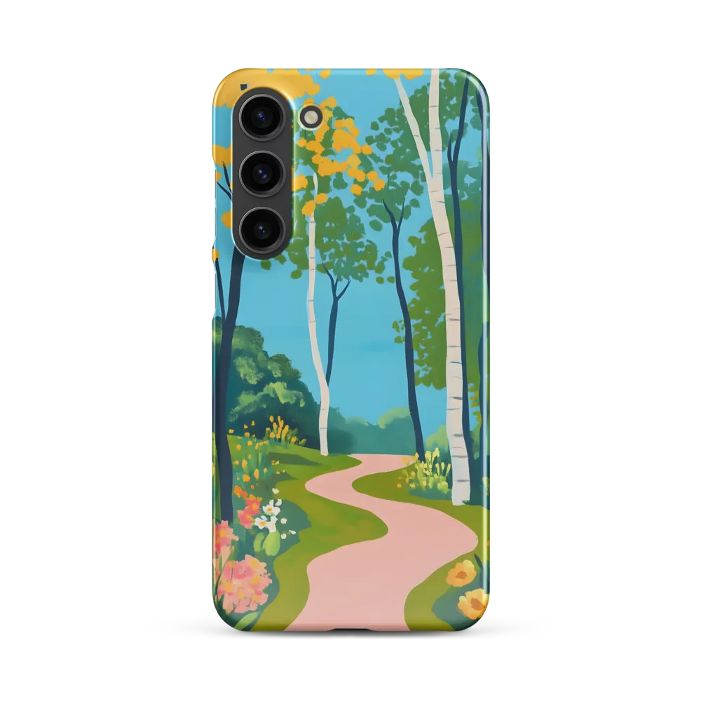 The Winding Path of Nature | Phone Case |  S23 Plus | Snap Case | Glossy