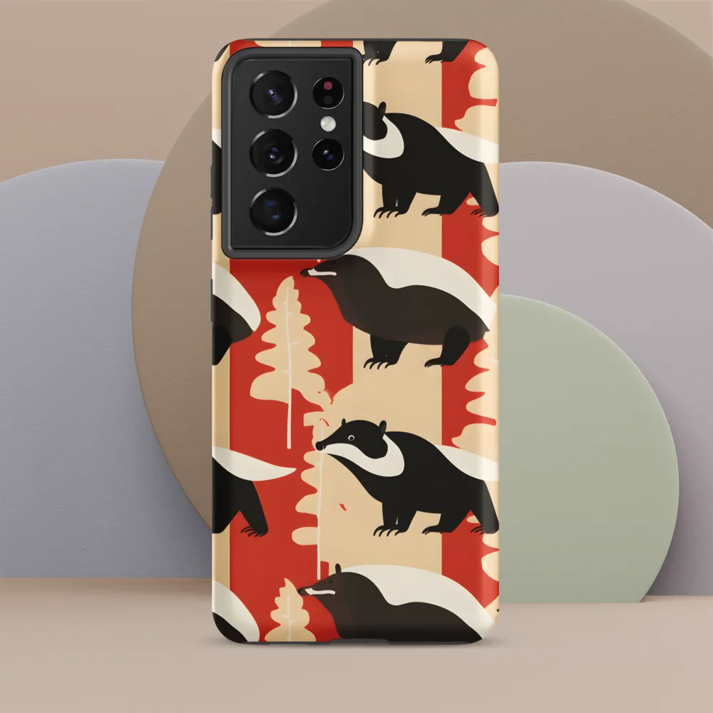 Wildlife Pattern: The Badger Tale