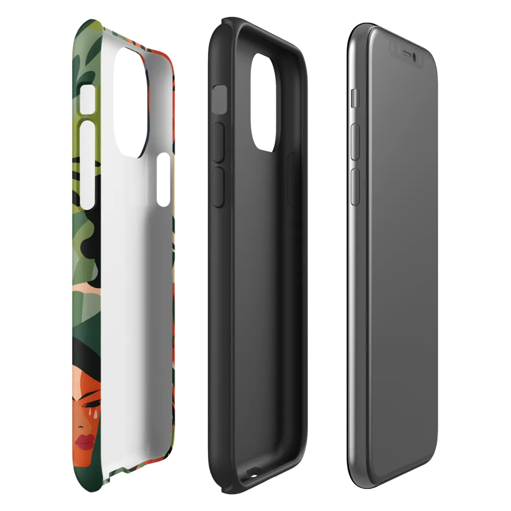 Harmony of Nature and Femininity | Phone Case |  11 Pro | Tough Case | Matte
