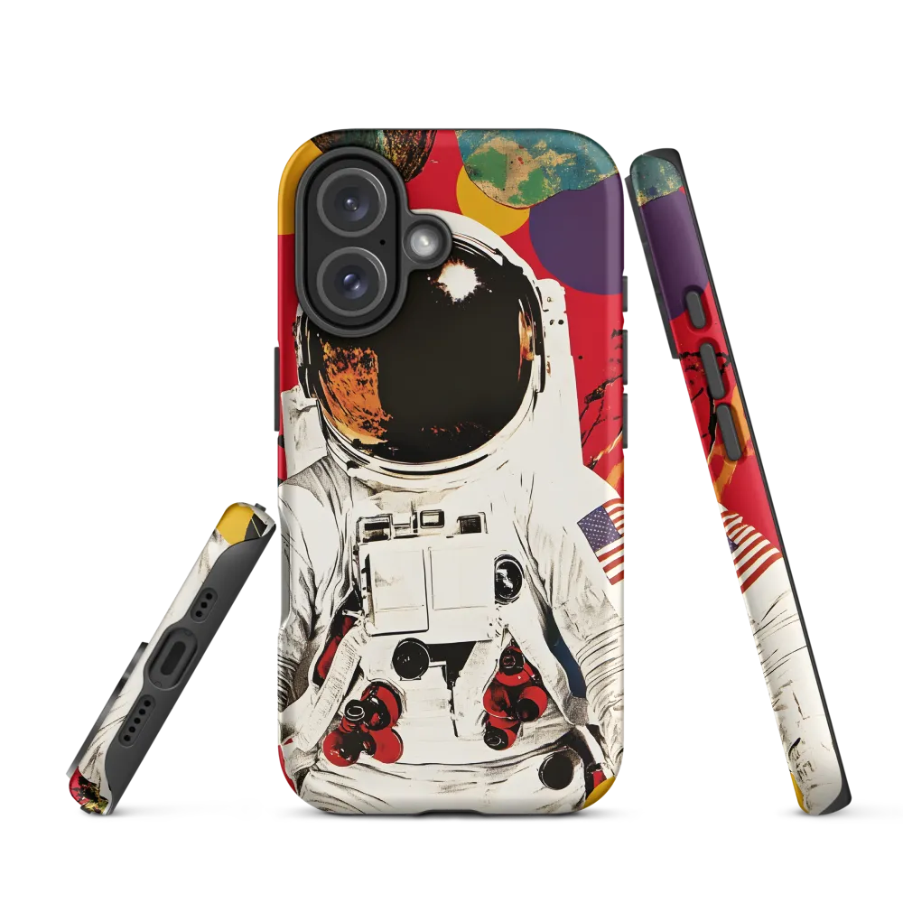 Cosmic Exploration: The Astronaut's Journey | Phone Case