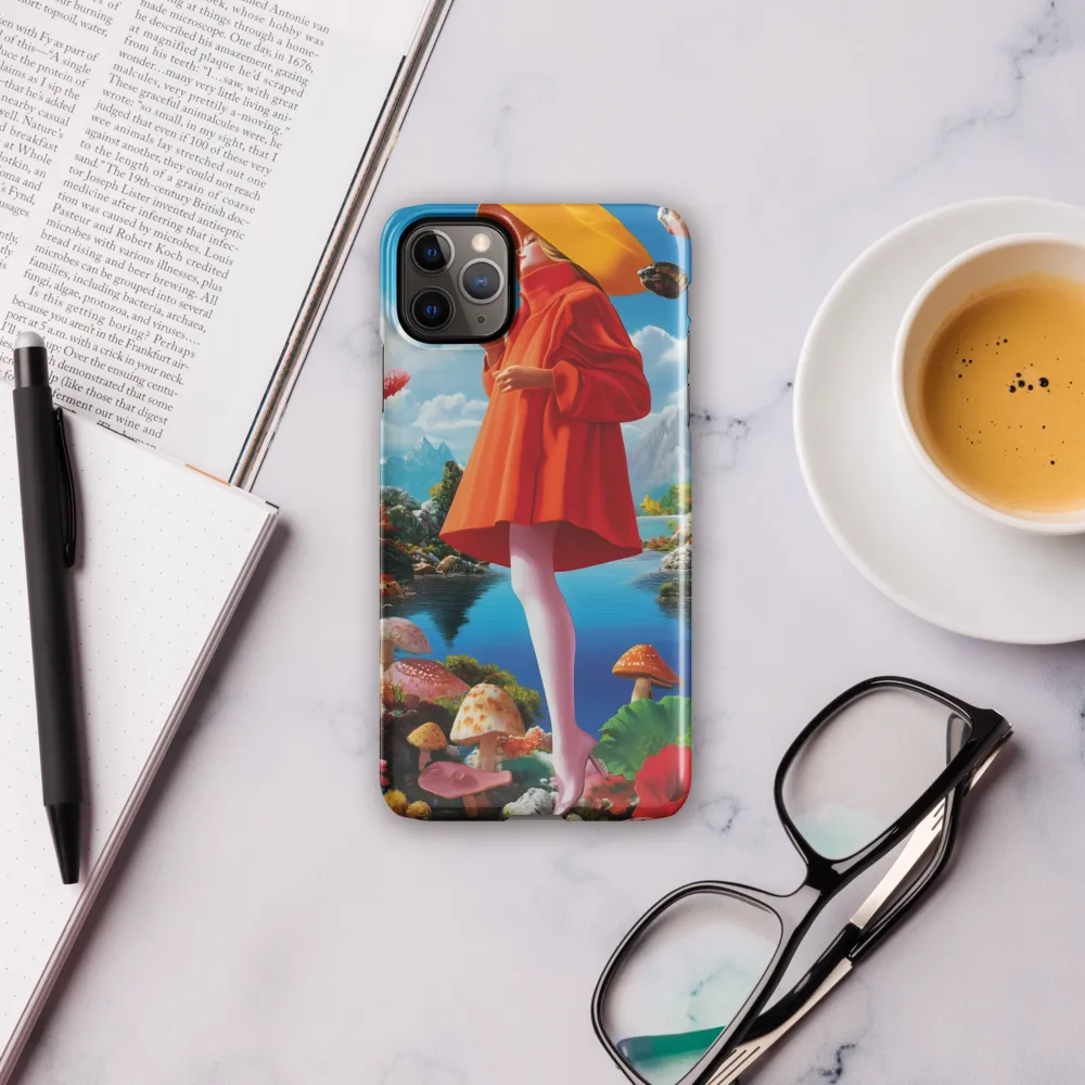 Dreamscape in Orange and Blue | Phone Case |  11 Pro Max | Snap Case | Glossy