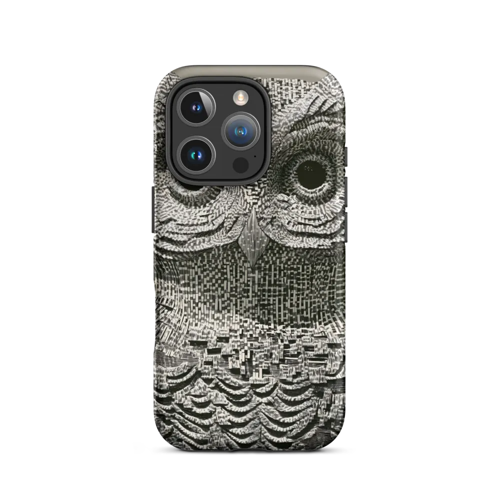 Intricate Owl of Textures
