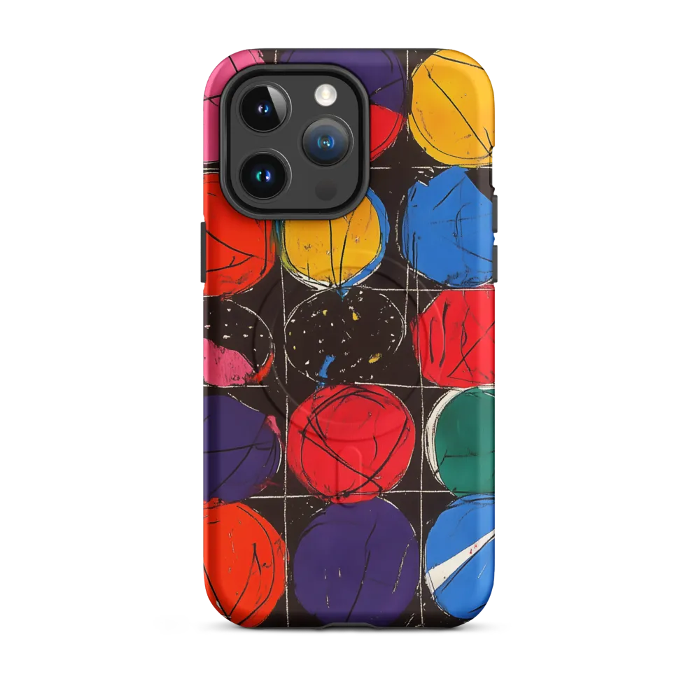 Colorful Circles in Abstract Harmony