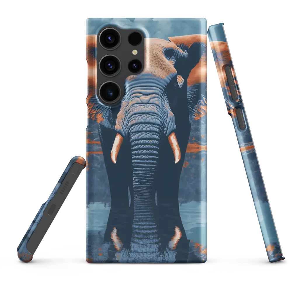 Majestic Reflection: The Elephant's Serenade