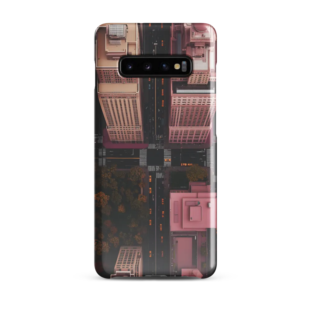 Urban Symphony: Aerial Perspectives | Phone Case |  S10 Plus | Snap Case | Glossy