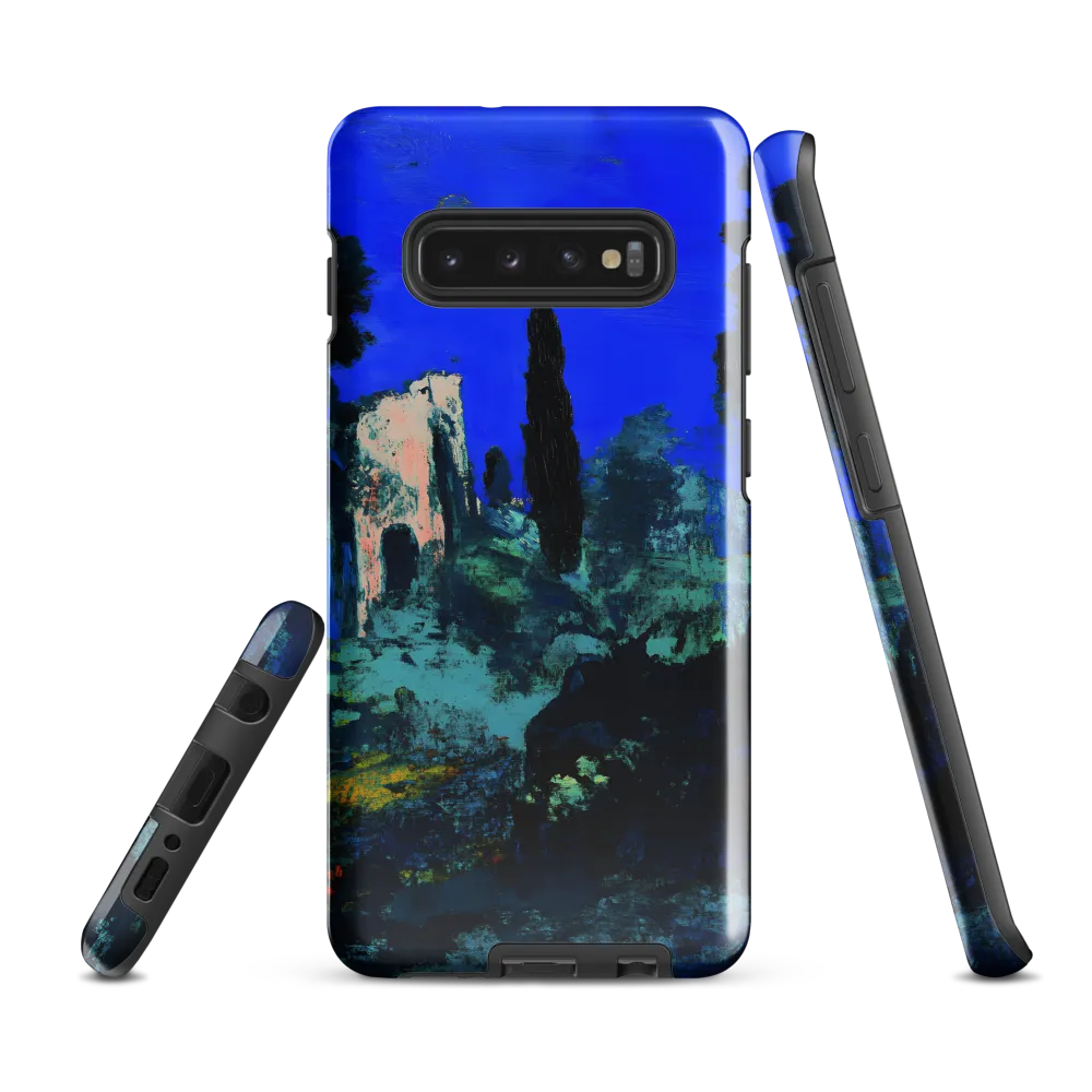 Moonlit Ruins: An Impression of Tranquility | Phone Case |  S10 Plus | Tough Case | Glossy