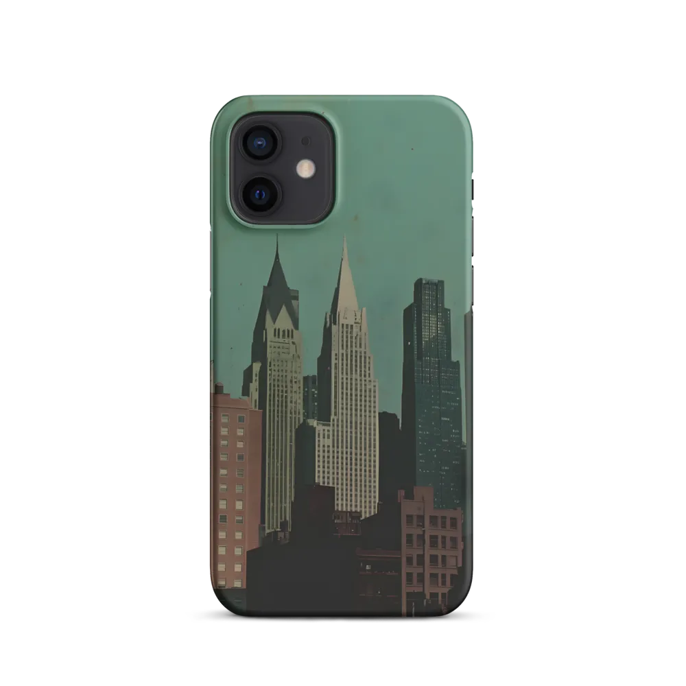 Urban Nostalgia: A Retro Cityscape