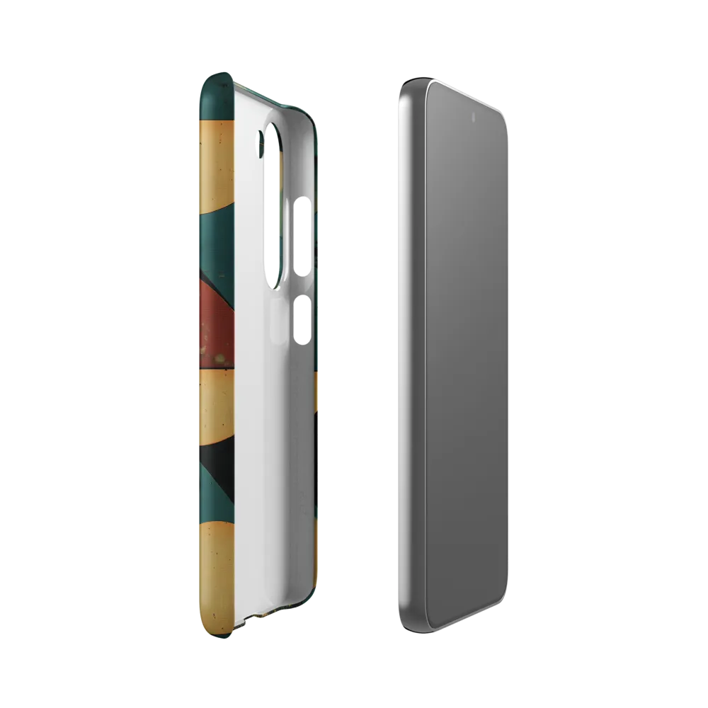 Geometric Harmony | Phone Case |  S23 | Snap Case | Matte