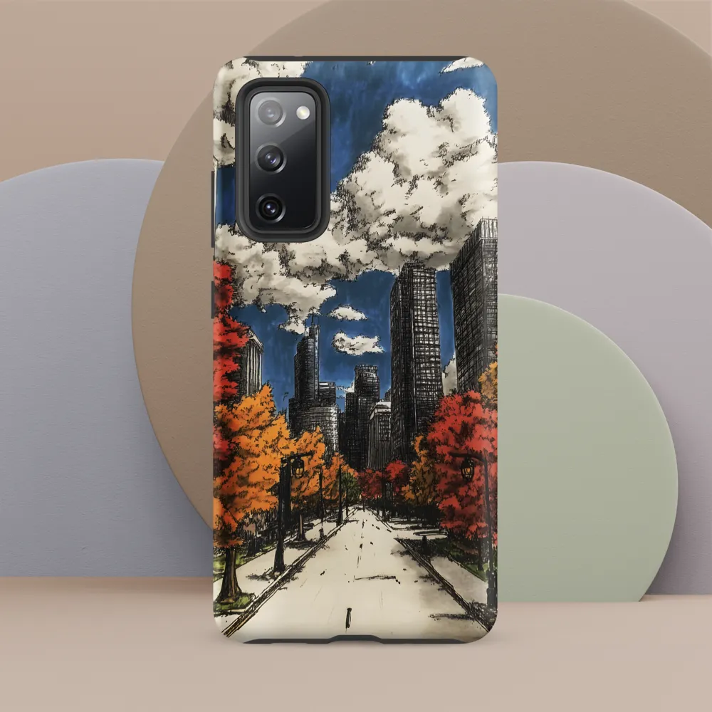 Autumn Serenity in the City | Phone Case |  S20 FE | Tough Case | Matte
