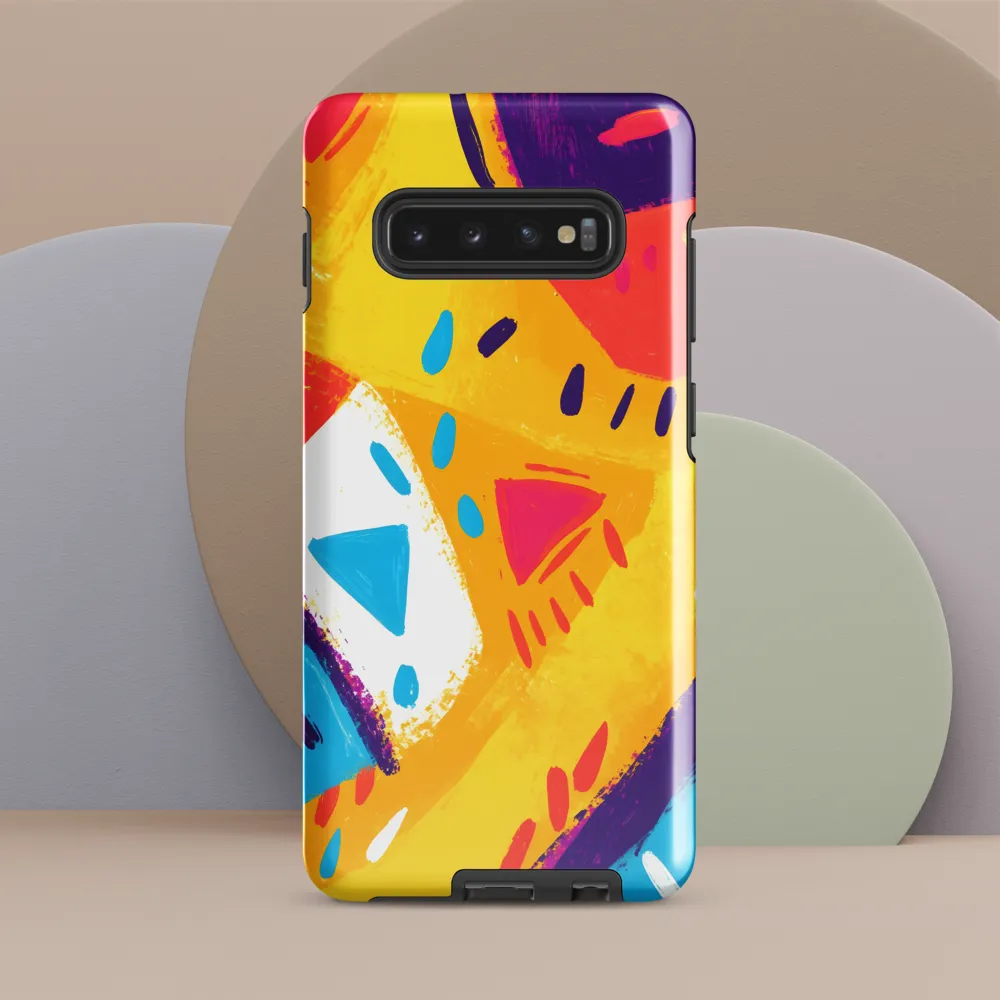 Playful Geometries | Phone Case |  S10 Plus | Tough Case | Glossy