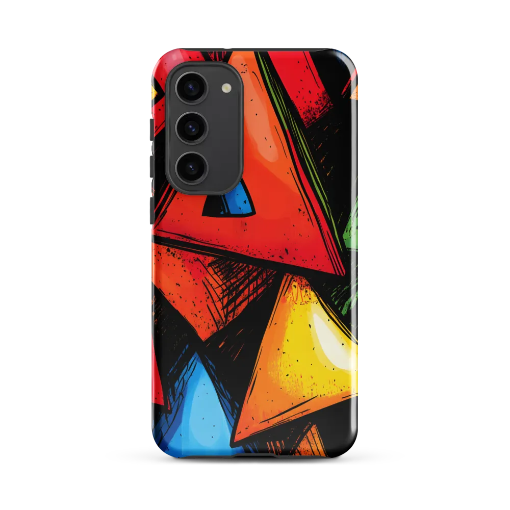 Vibrant Triangles in Abstract Harmony