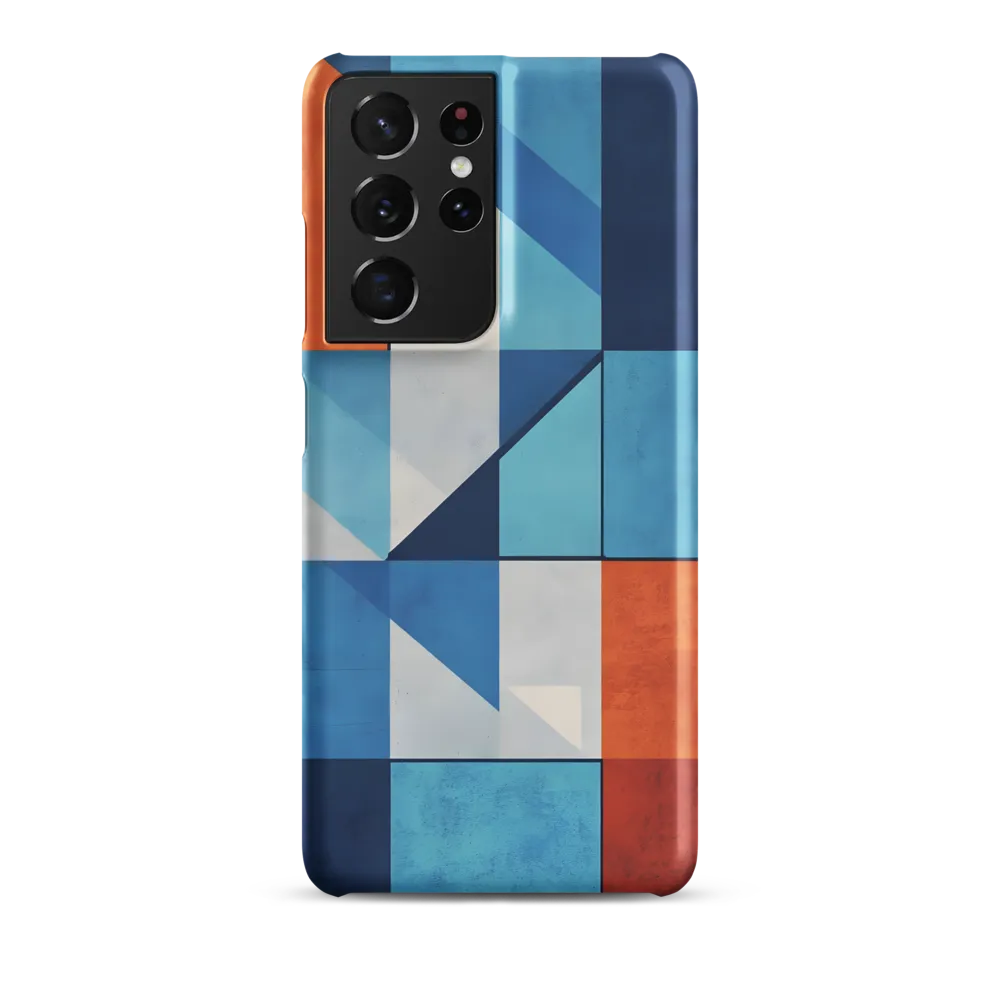Geometric Harmony in Color | Phone Case |  S21 Ultra | Snap Case | Matte
