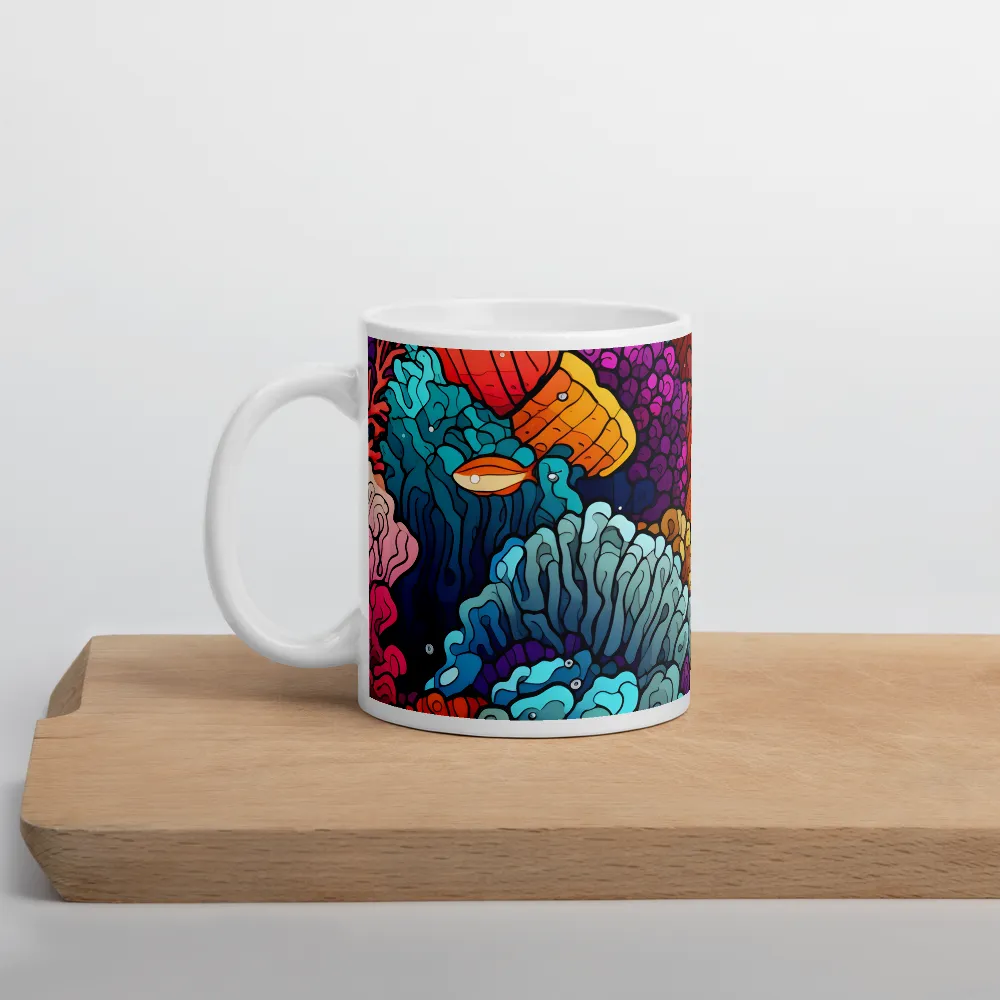 Vibrant Underwater Symphony | Mugs | Multiple Sizes & Colors