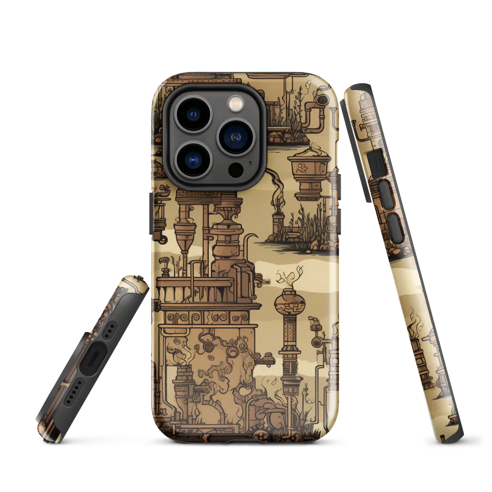 Whimsical Industrial Landscape