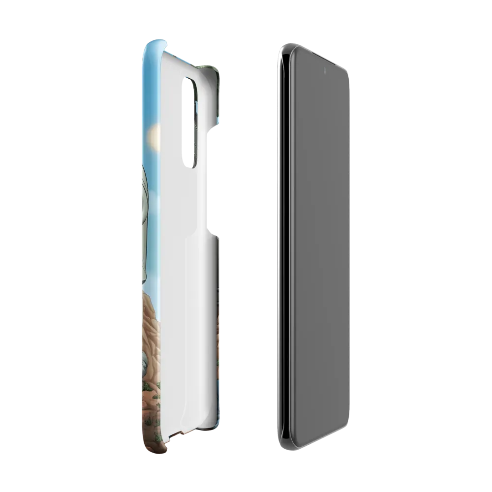 The Descent into Technological Abyss | Phone Case |  S20 | Snap Case | Matte