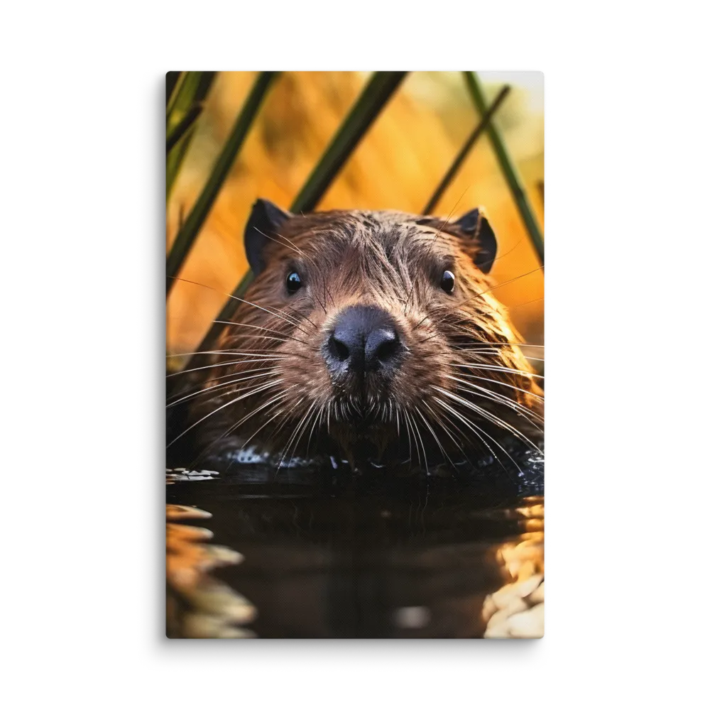 Beaver Serenity: A Natural Portrait