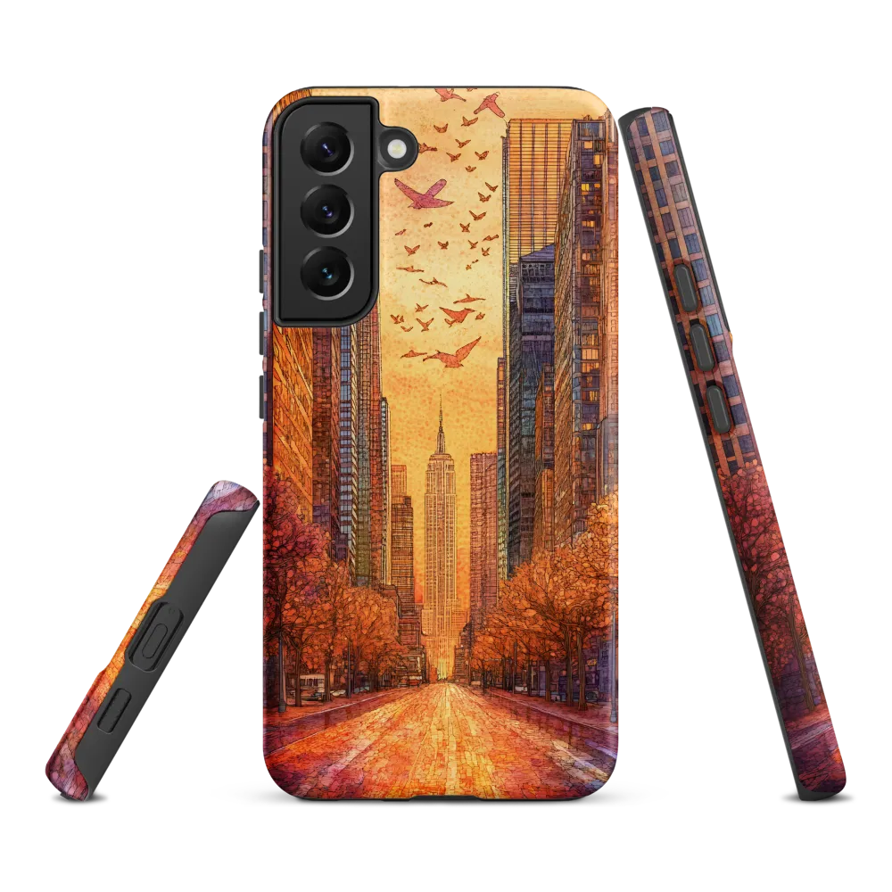 Urban Serenity at Dusk