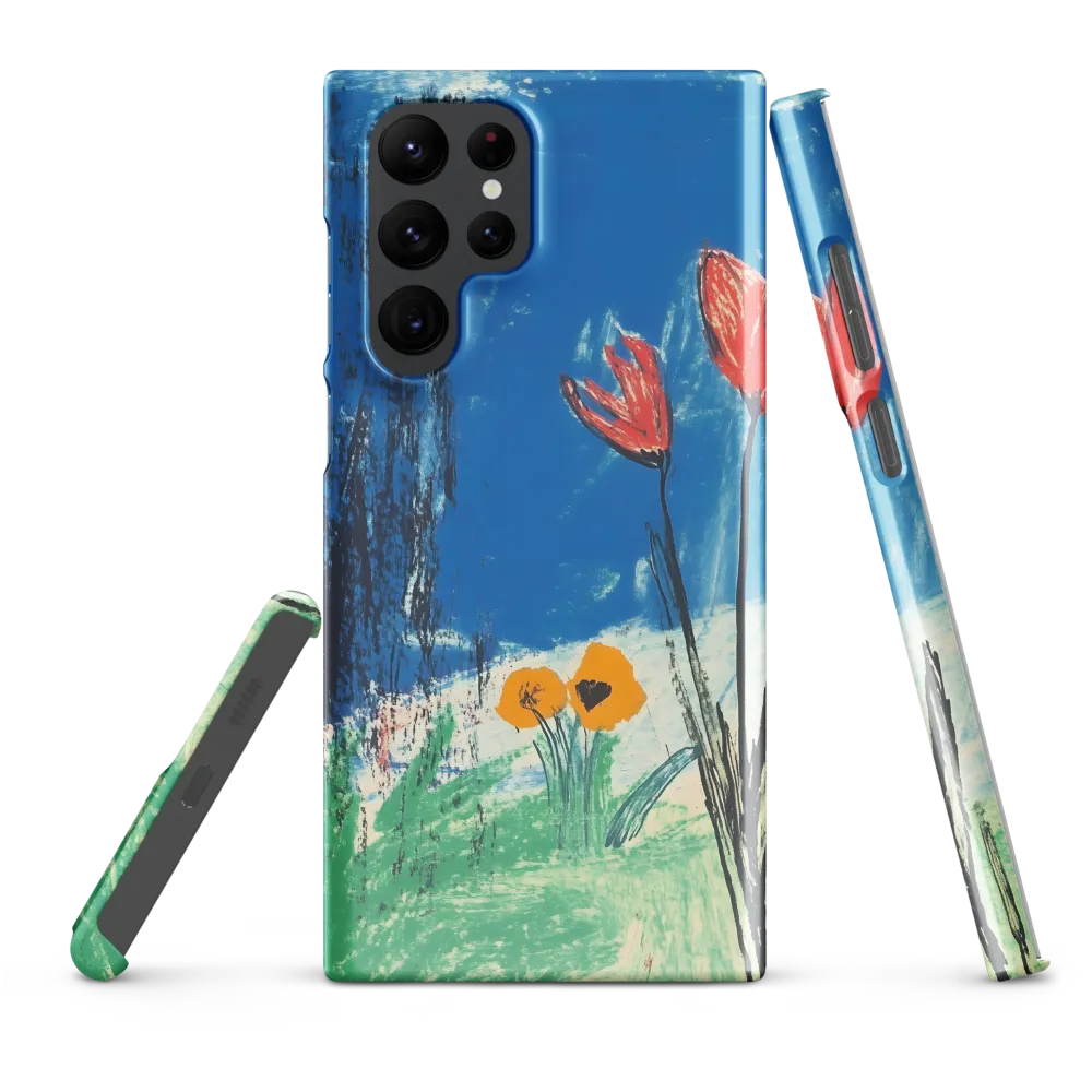 Joyful Blossoms in Blue