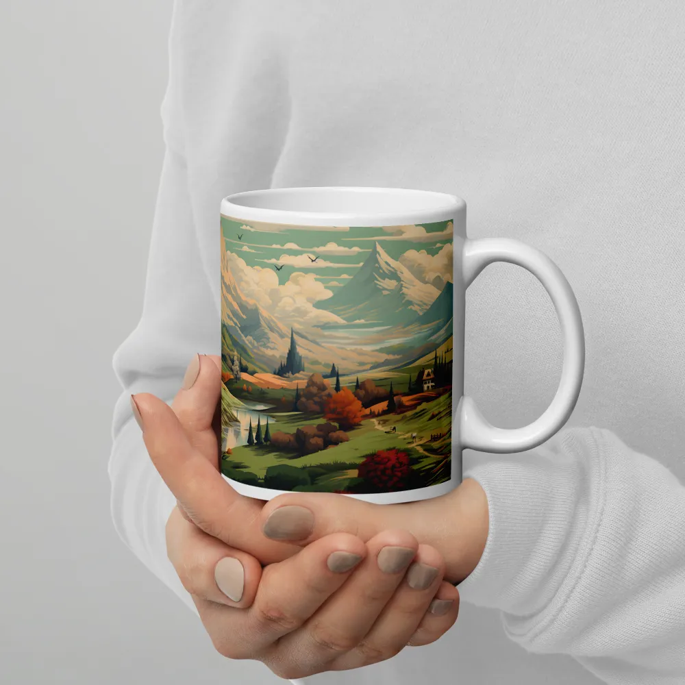 Whispers of Serenity | Mugs | Multiple Sizes & Colors