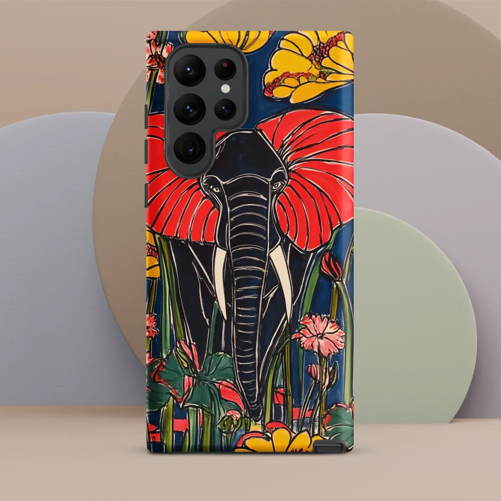 Elephant in Bloom