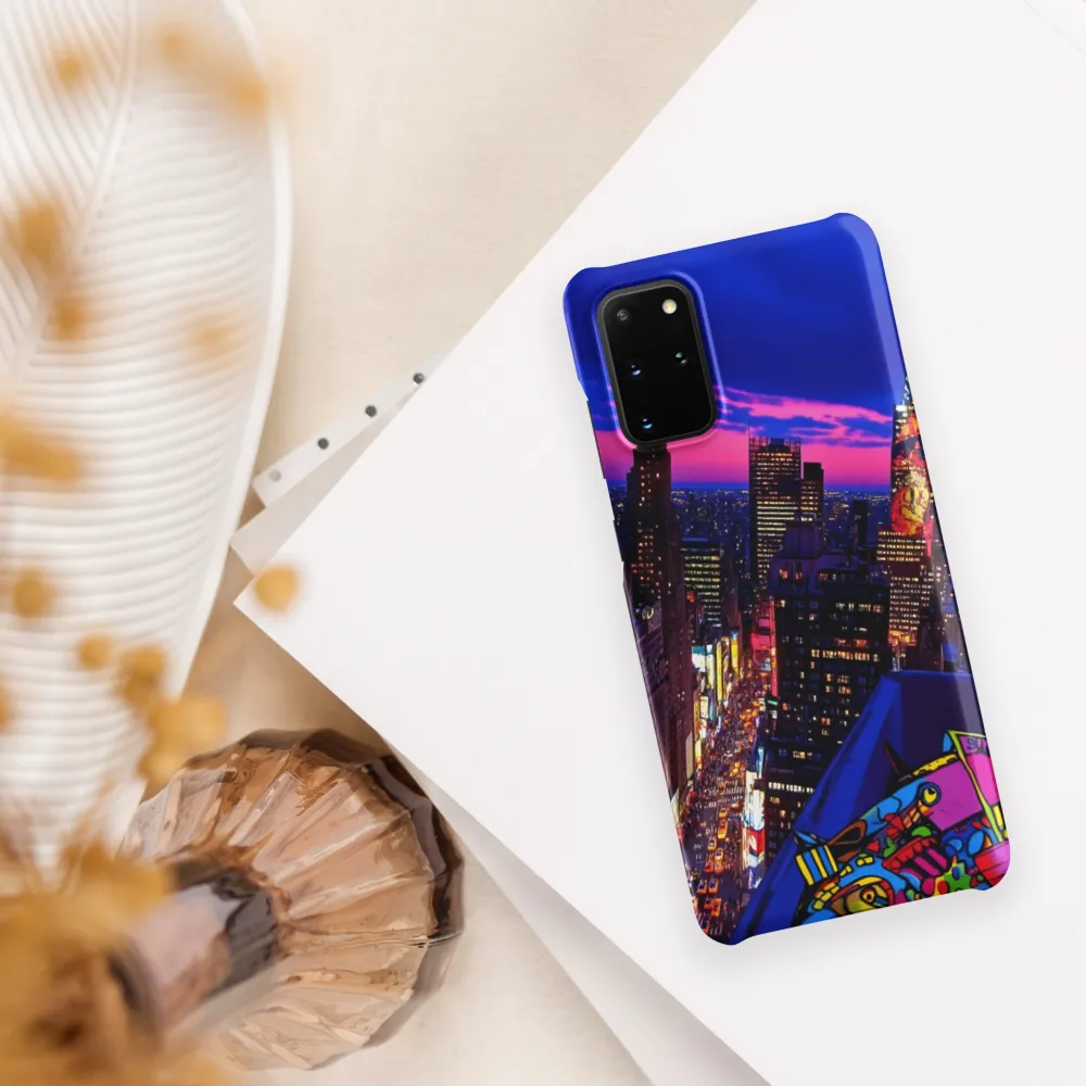 Neon Twilight: A City in Vibrance