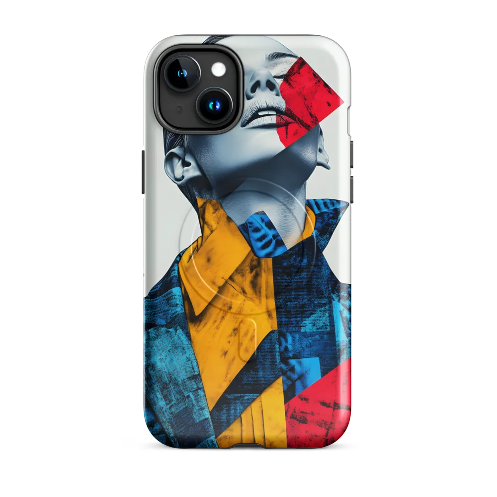 Fragmented Confidence: A Surreal Fashion Portrait