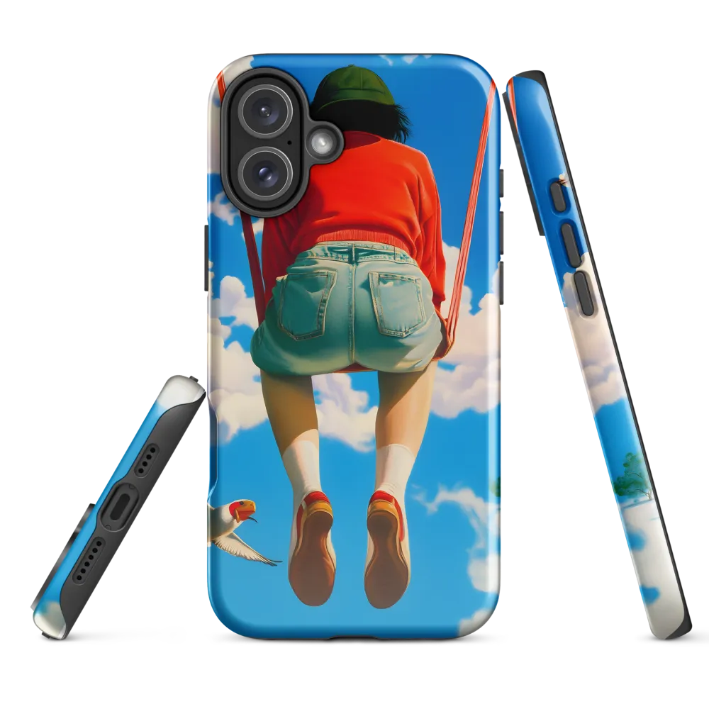 The Joy of Flight | Phone Case |  16 Plus | Tough Case | Glossy