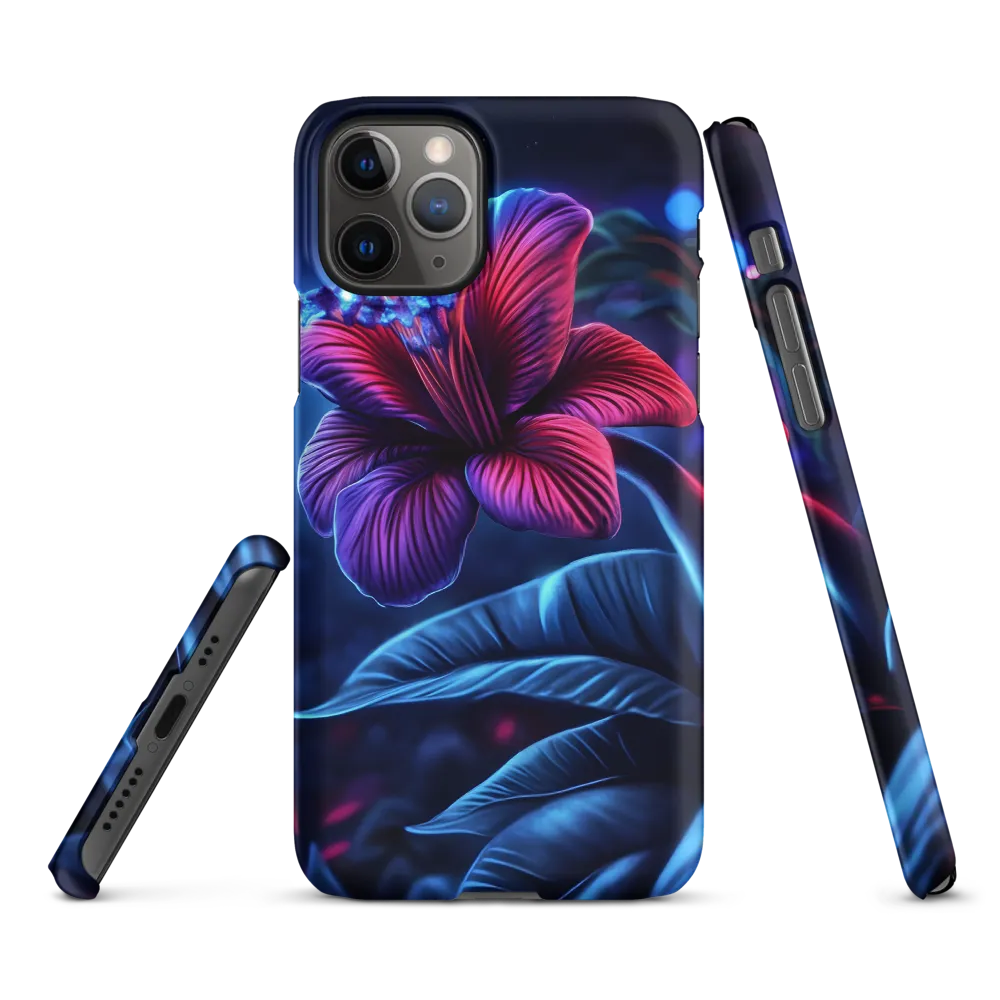 Illuminated Serenity: The Surreal Blossom