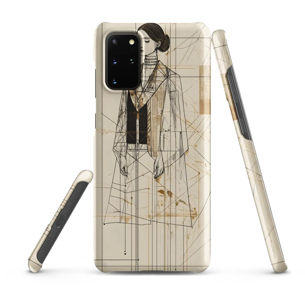 Elegance in Lines | Phone Case |  S20 Plus | Snap Case | Matte