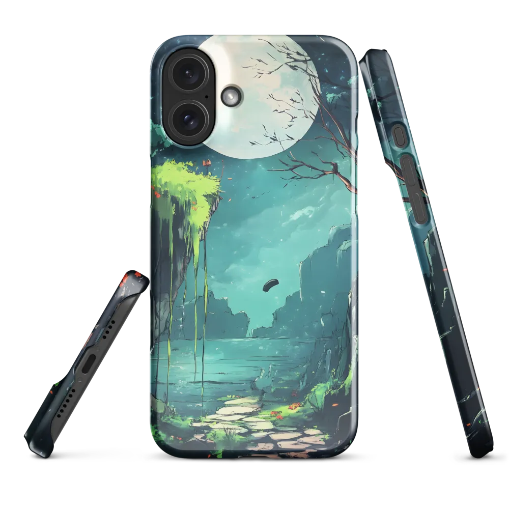 Moonlit Serenity: A Fantastical Landscape
