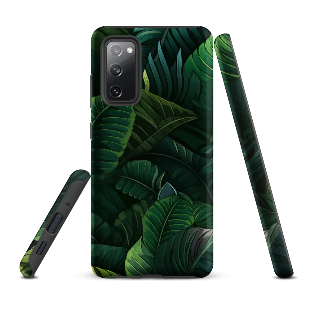 Lush Canopy: A Tropical Foliage Study