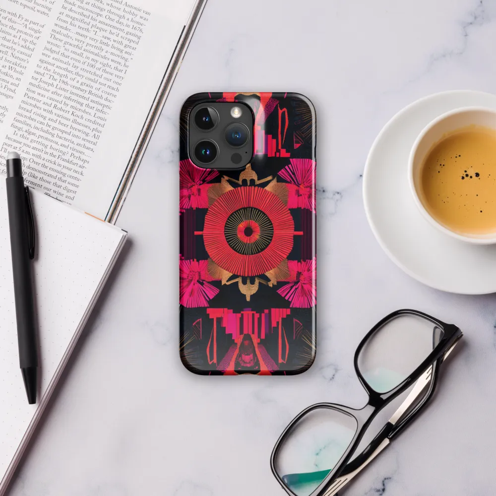 Dynamic Geometric Symphony | Phone Case |  16 Pro Max | Snap Case | Glossy