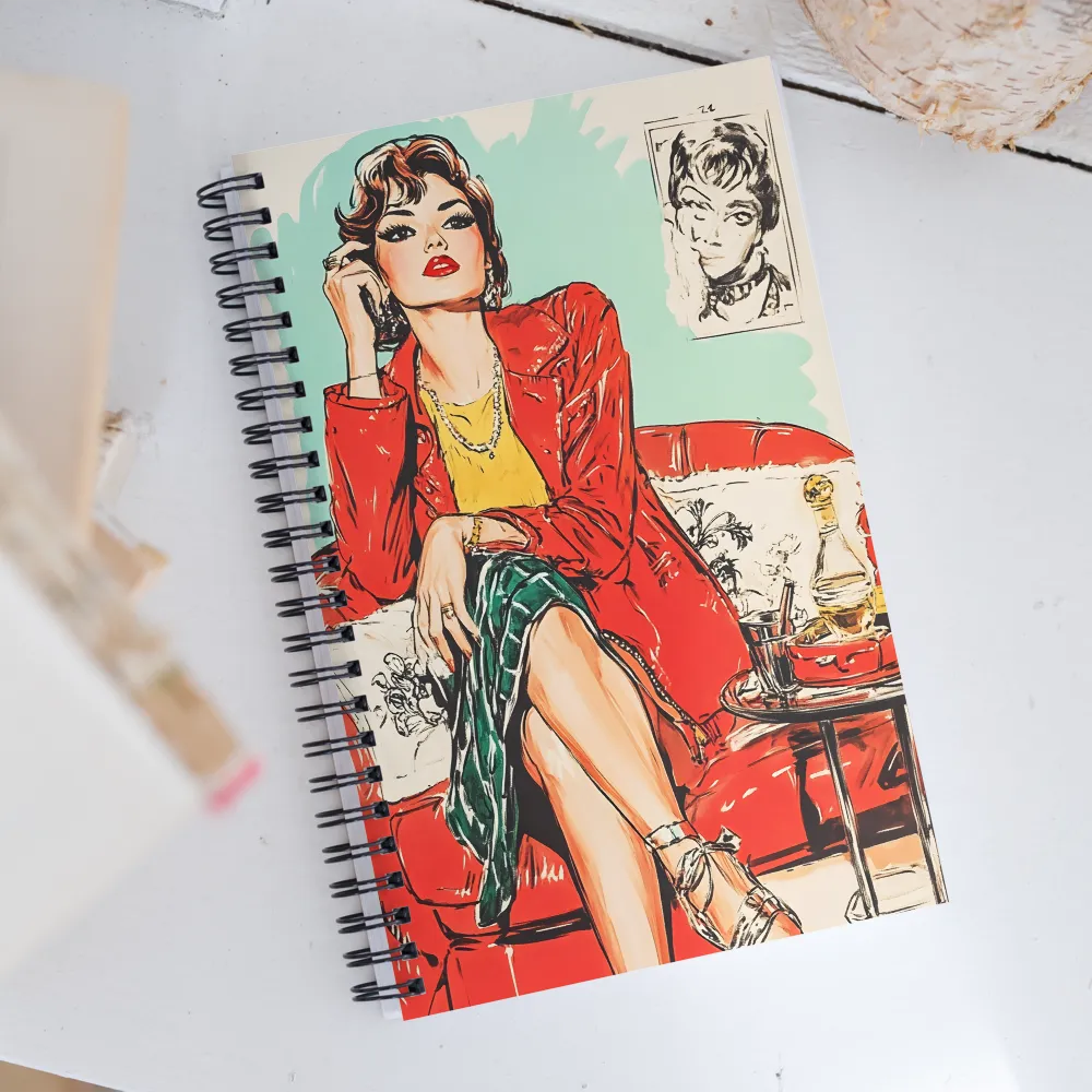 Chic Confidence | Spiral Notebook