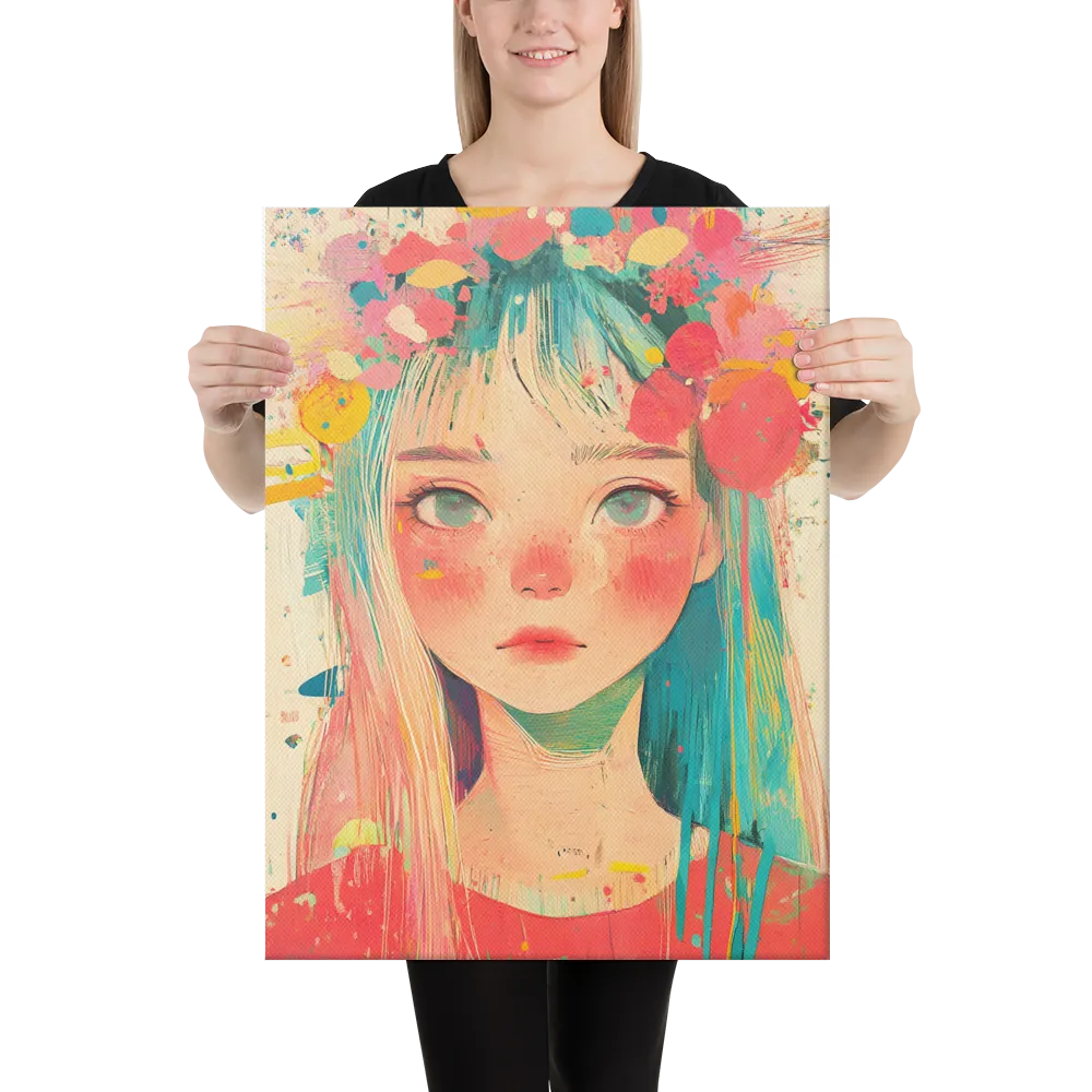 Whimsical Blossom | Canvas | 18″×24″