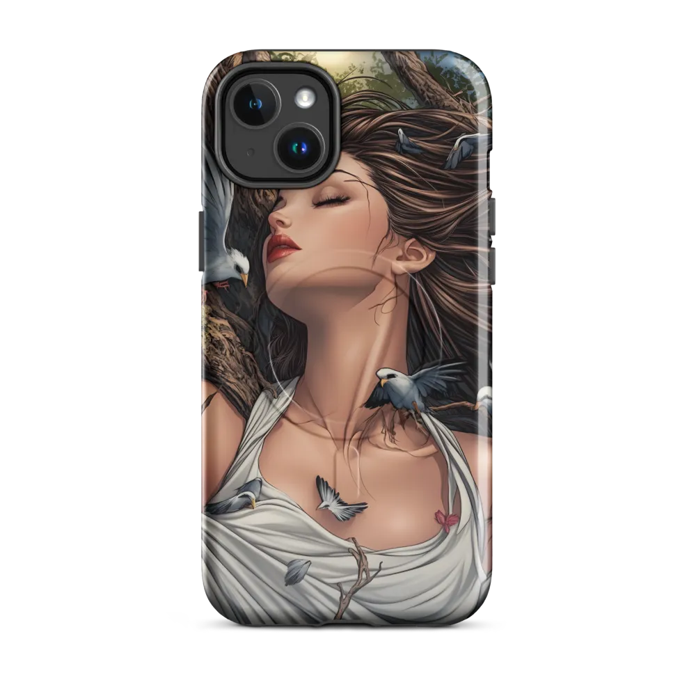 Embrace of Freedom | Phone Case |  14 Plus | MagSafe® Tough Case | Glossy