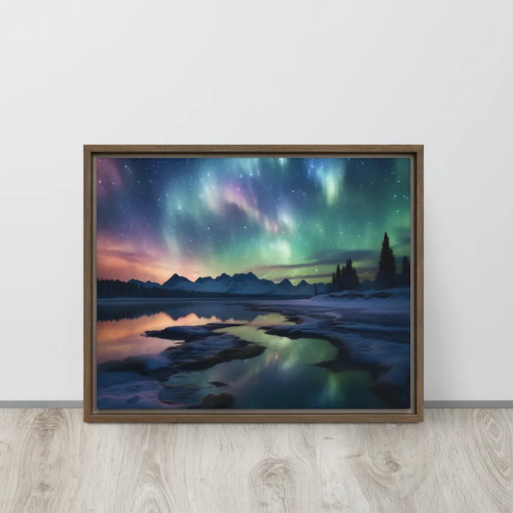 Ethereal Aurora: A Night Under the Stars