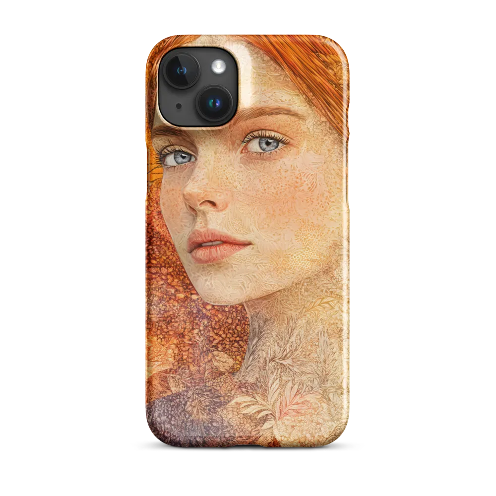 Embracing Autumn's Glow | Phone Case |  15 Plus | Snap Case | Glossy