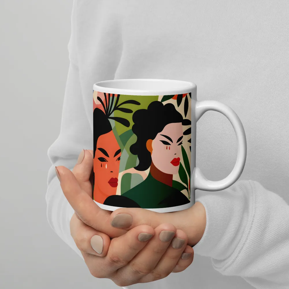 Harmony of Nature and Femininity | Mugs | Multiple Sizes & Colors