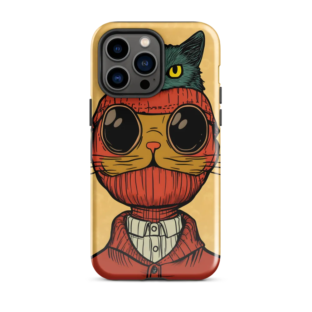 Whimsical Fusion: Cat and Human