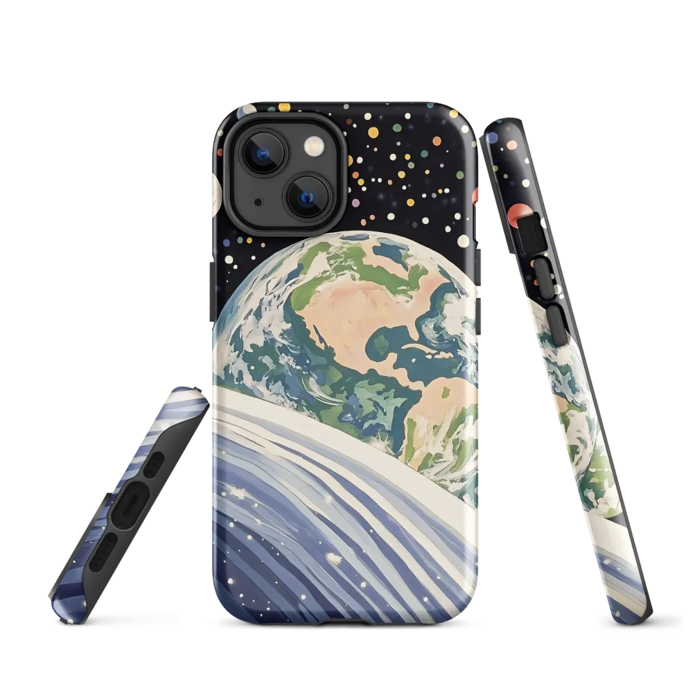 Celestial View: A Surreal Journey Through Space
