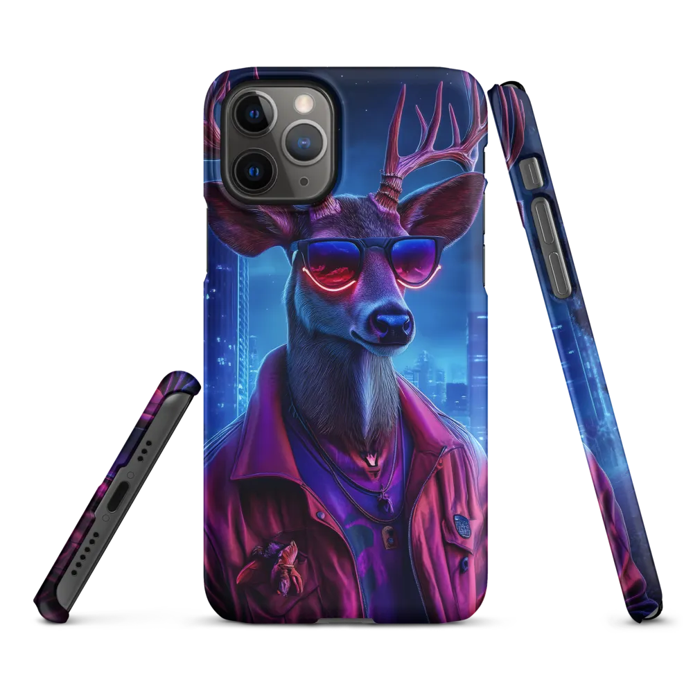 Urban Serenade: The Cool Deer | Phone Case |  11 Pro | Snap Case | Matte