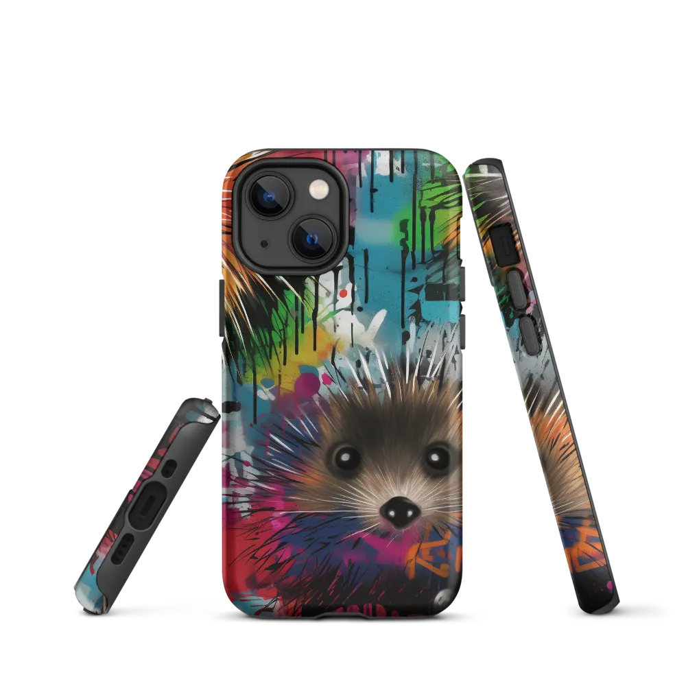 Whimsical Hedgehogs in a Kaleidoscopic Wonderland