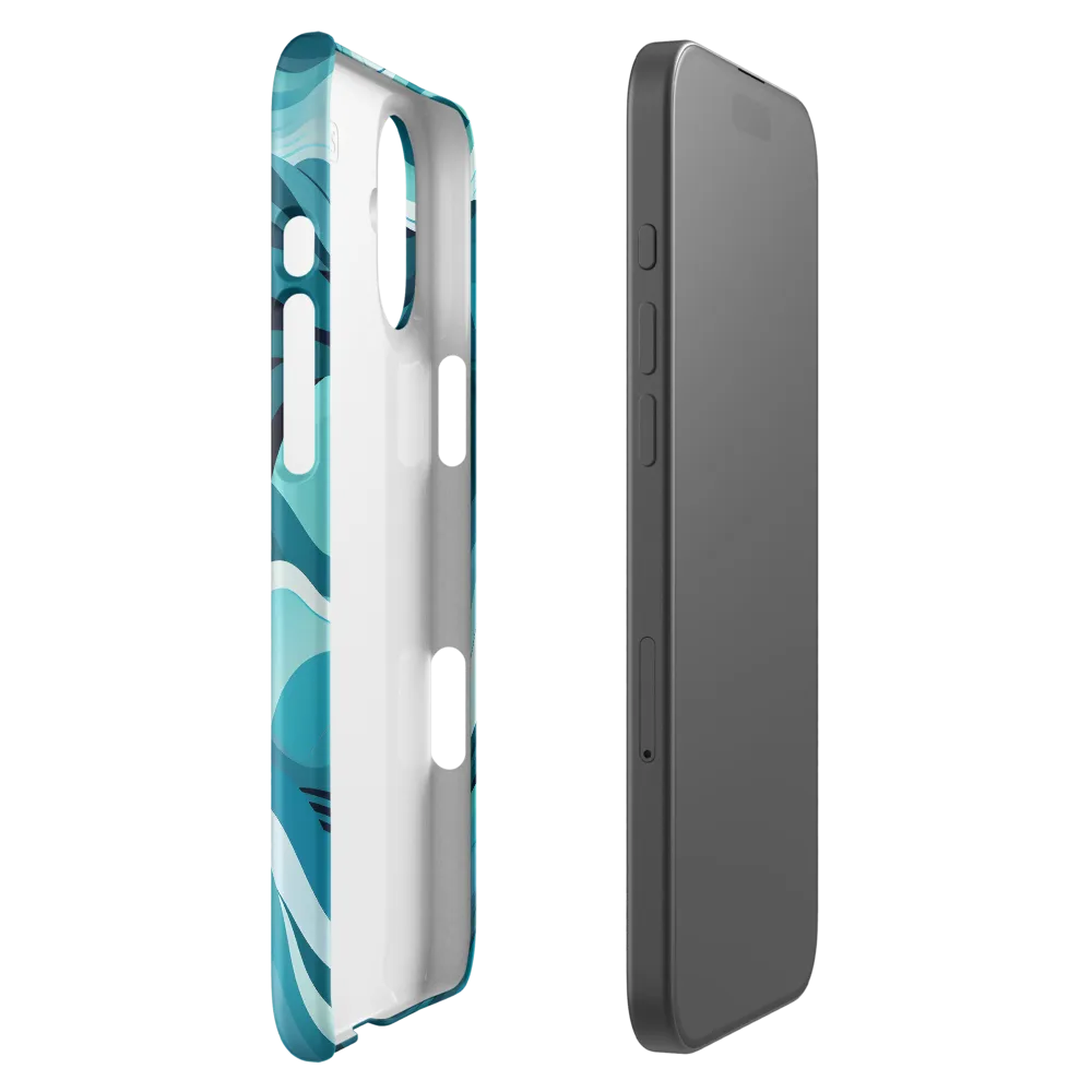Ebb and Flow | Phone Case |  16 Plus | Snap Case | Glossy