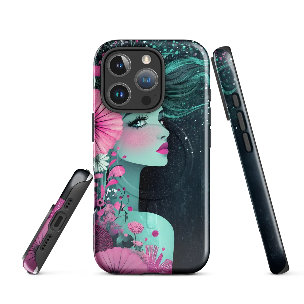 Floral Harmony: Portrait of Serenity