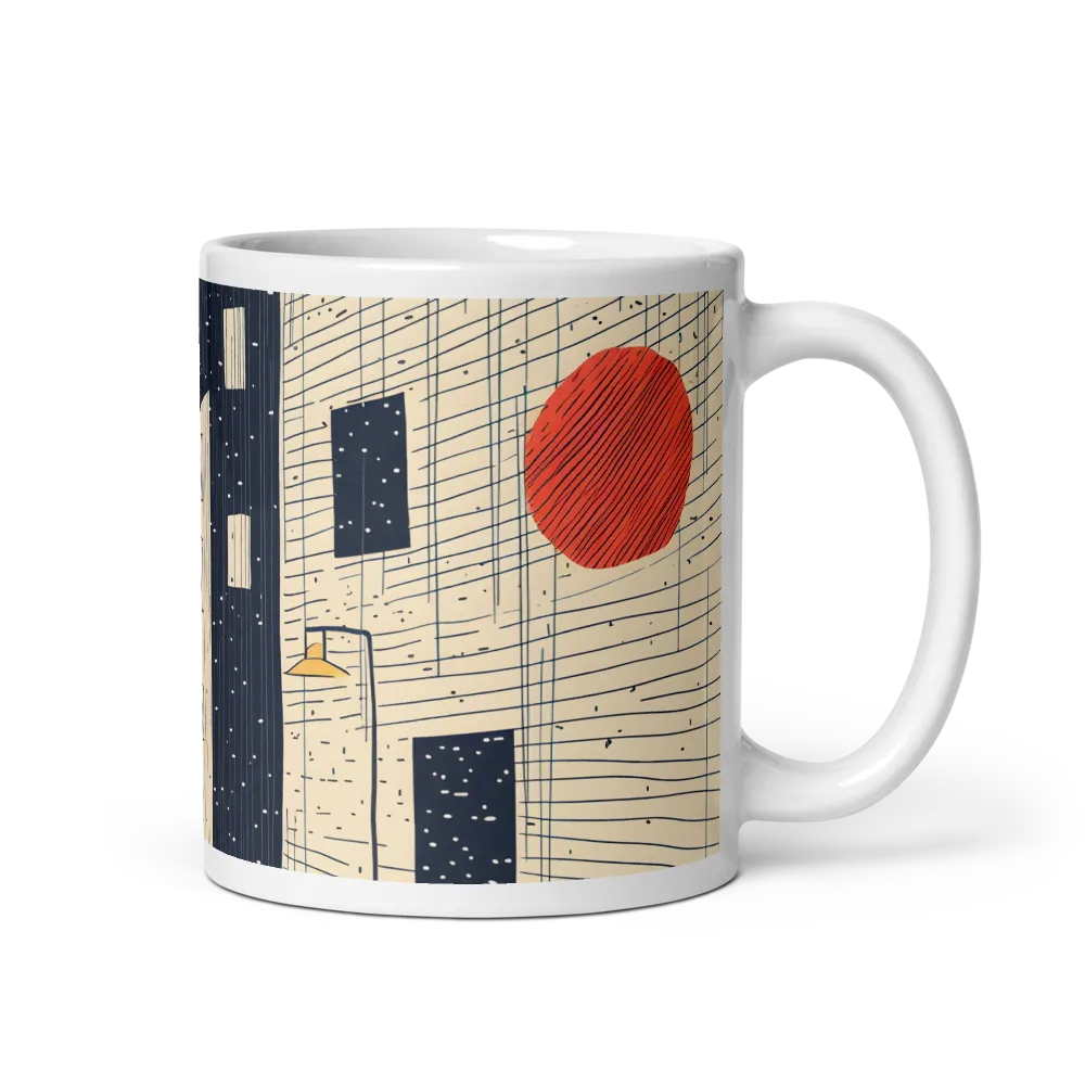 Under the Starry Canvas | Mug with White inside | 11 oz